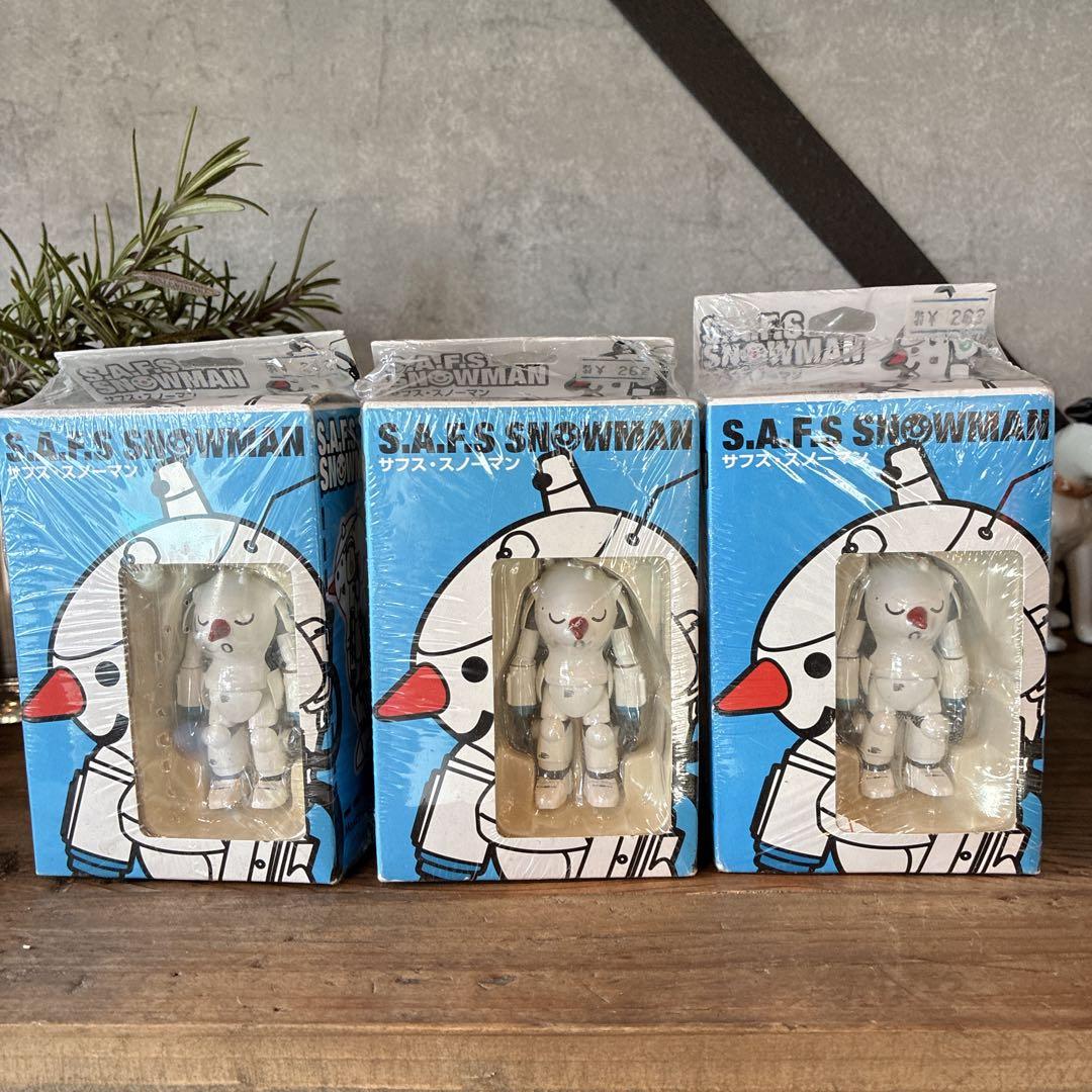 S.A.F.S MAN サフス・スノーマン 5体まとめ売り（2種）