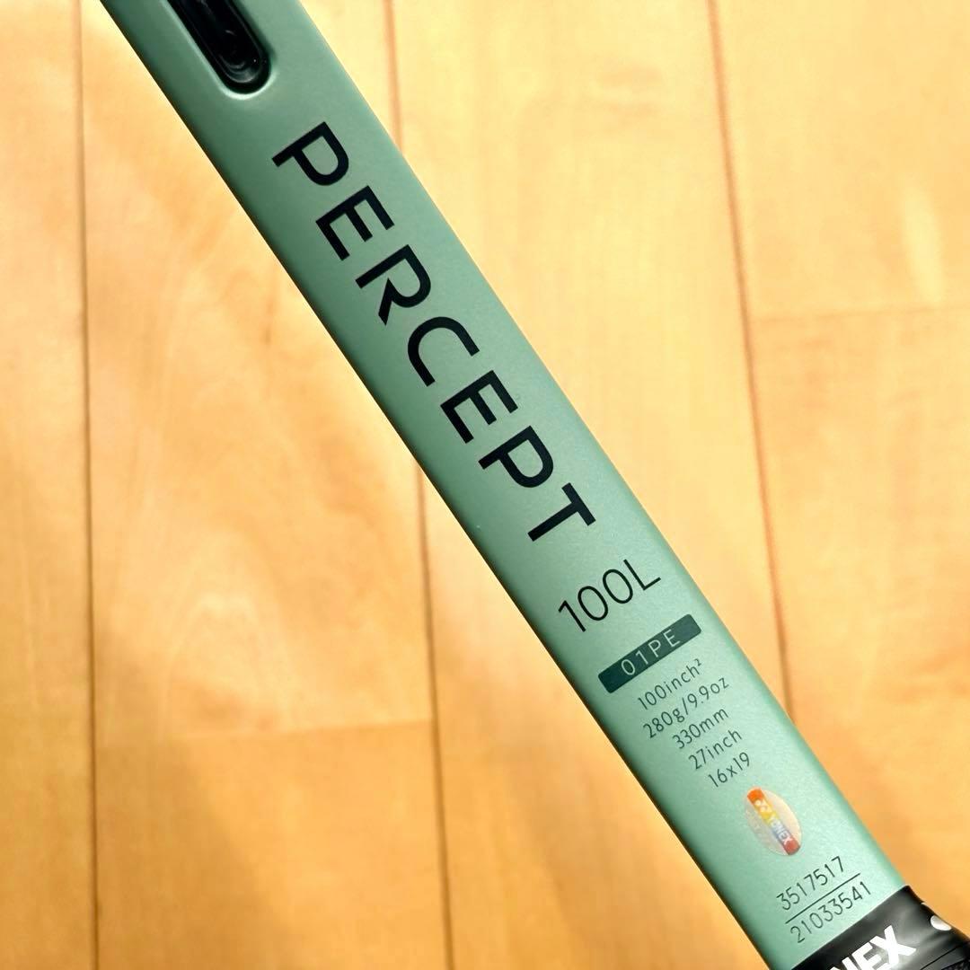 美品】 YONEX PERCEPT 100L グリップ2 - メルカリ