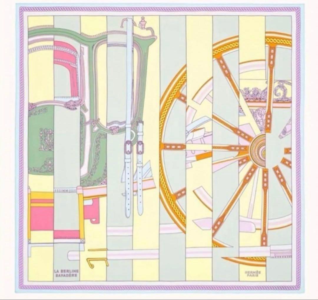 HERMES カレ90 ベルリンヌ馬車 バヤデール 2022春夏コレクション