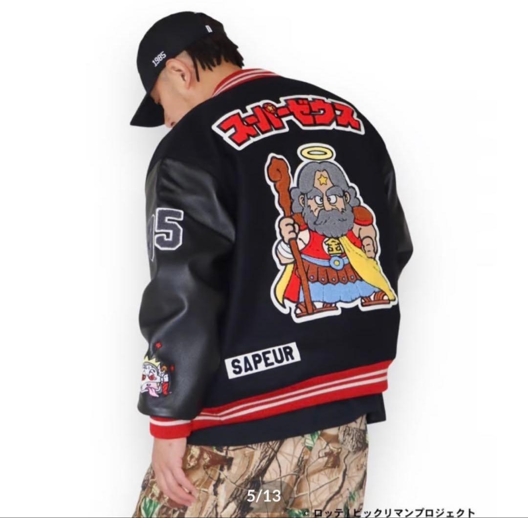 SAPEur サプール ビックリマン スタジャン 黒 XXL 新品 - メルカリ