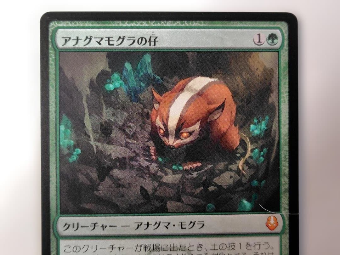 アナグマモグラの仔　（日本語版）３枚セット　うち一枚foil