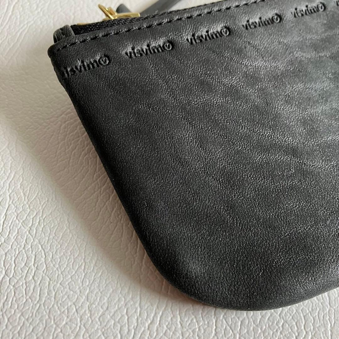 極美品 visvim LEATHER WALLET ホースレザー ミニ財布 黒 - メルカリ