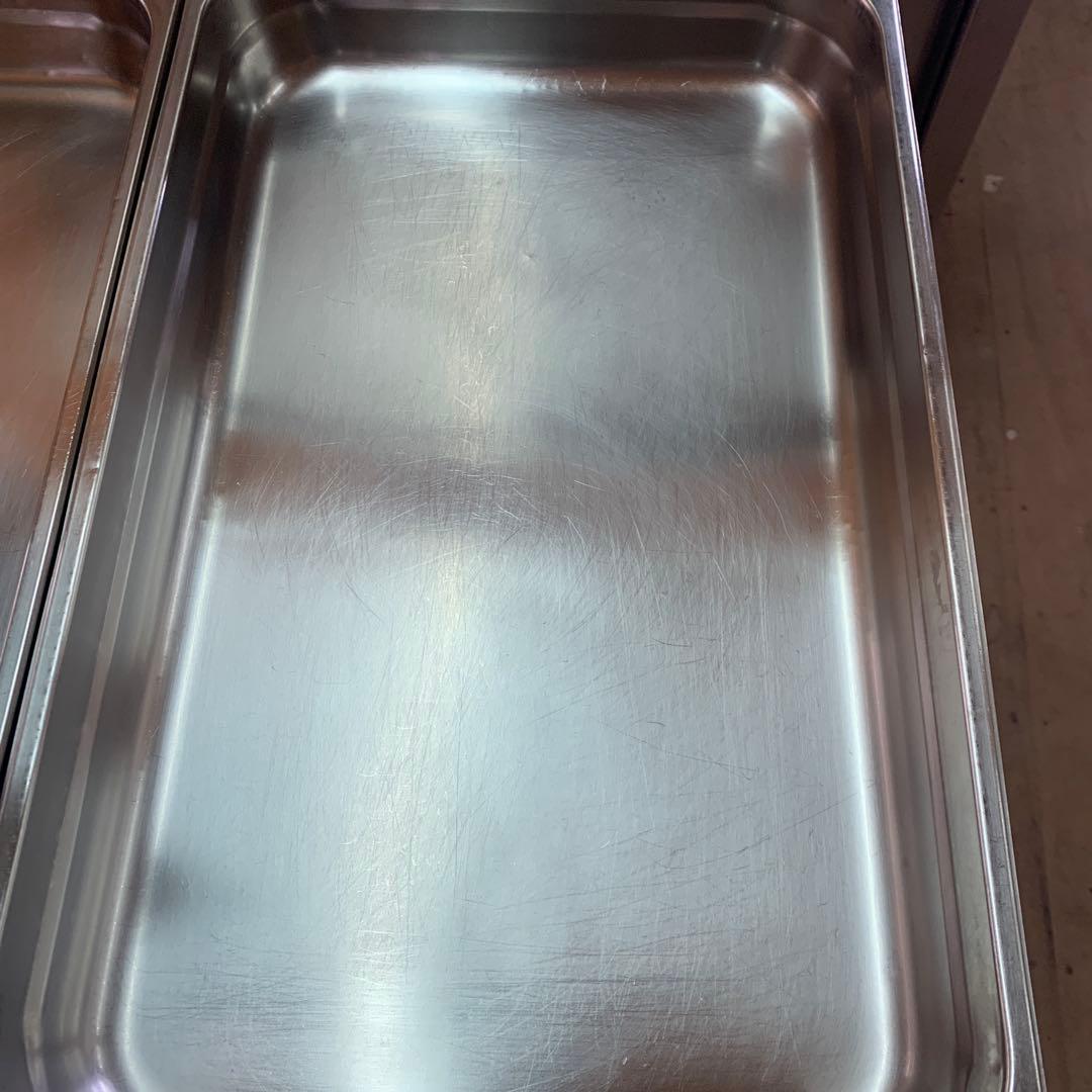 GN1/1ハンドル付きホテルパン6枚 蓋1枚