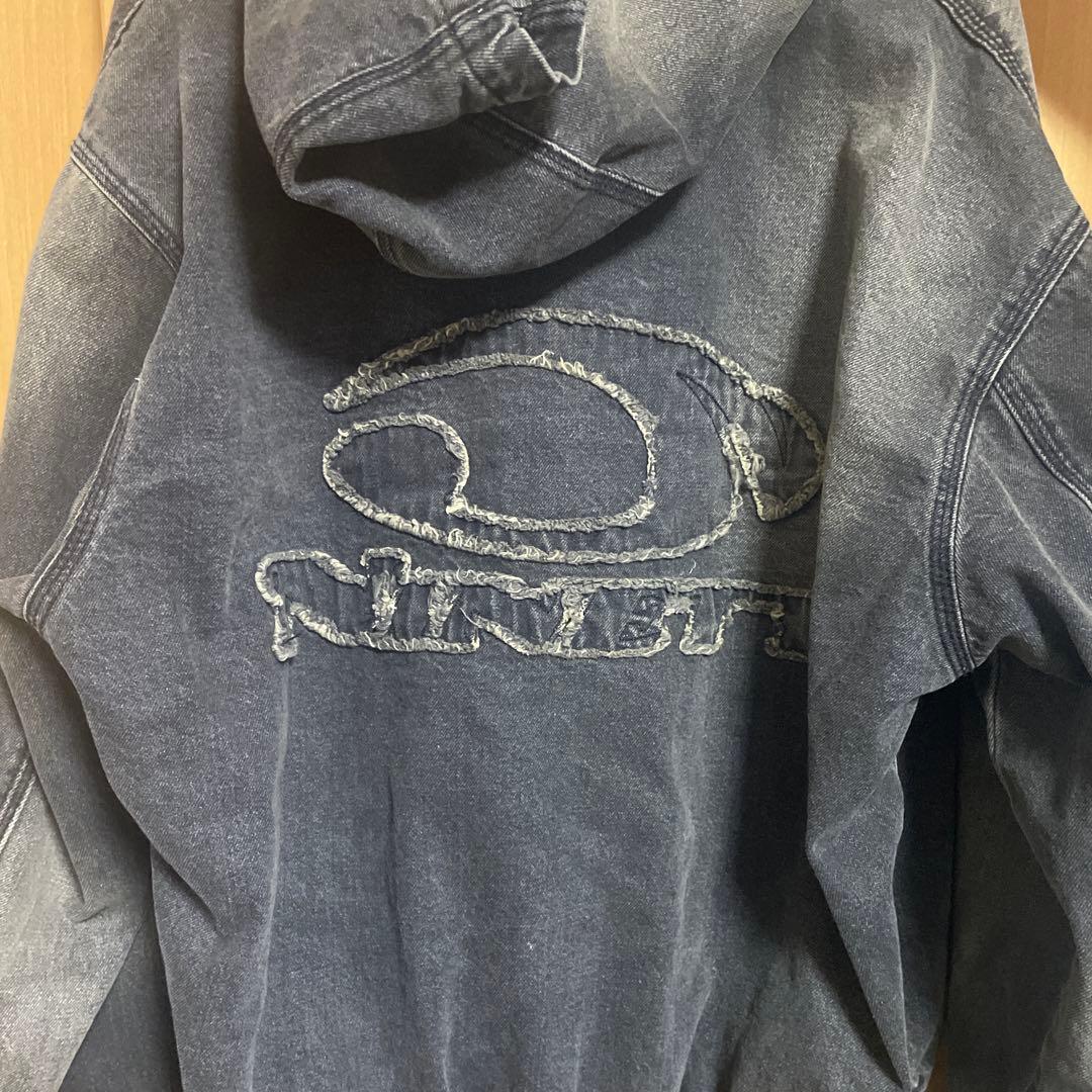 9090 デニムジップパーカー Lサイズ - メルカリ