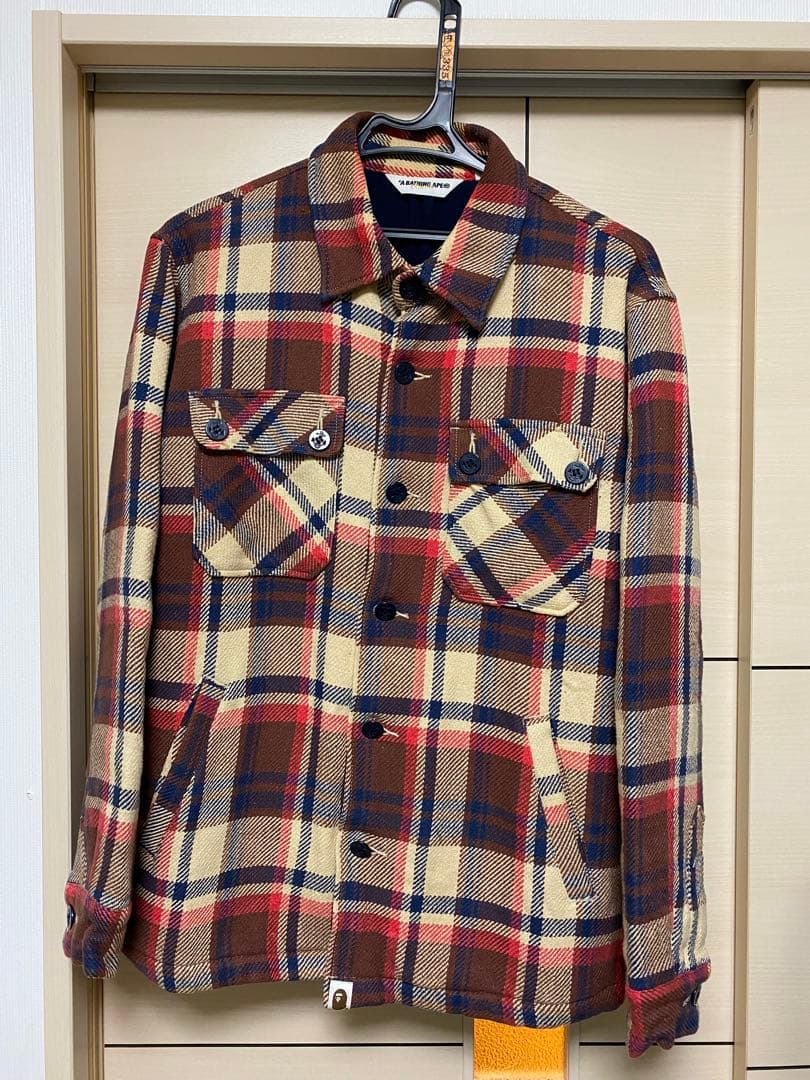 ラブジェネキムタク着同型同色A BATNING APEラブジェネCPOジャケット