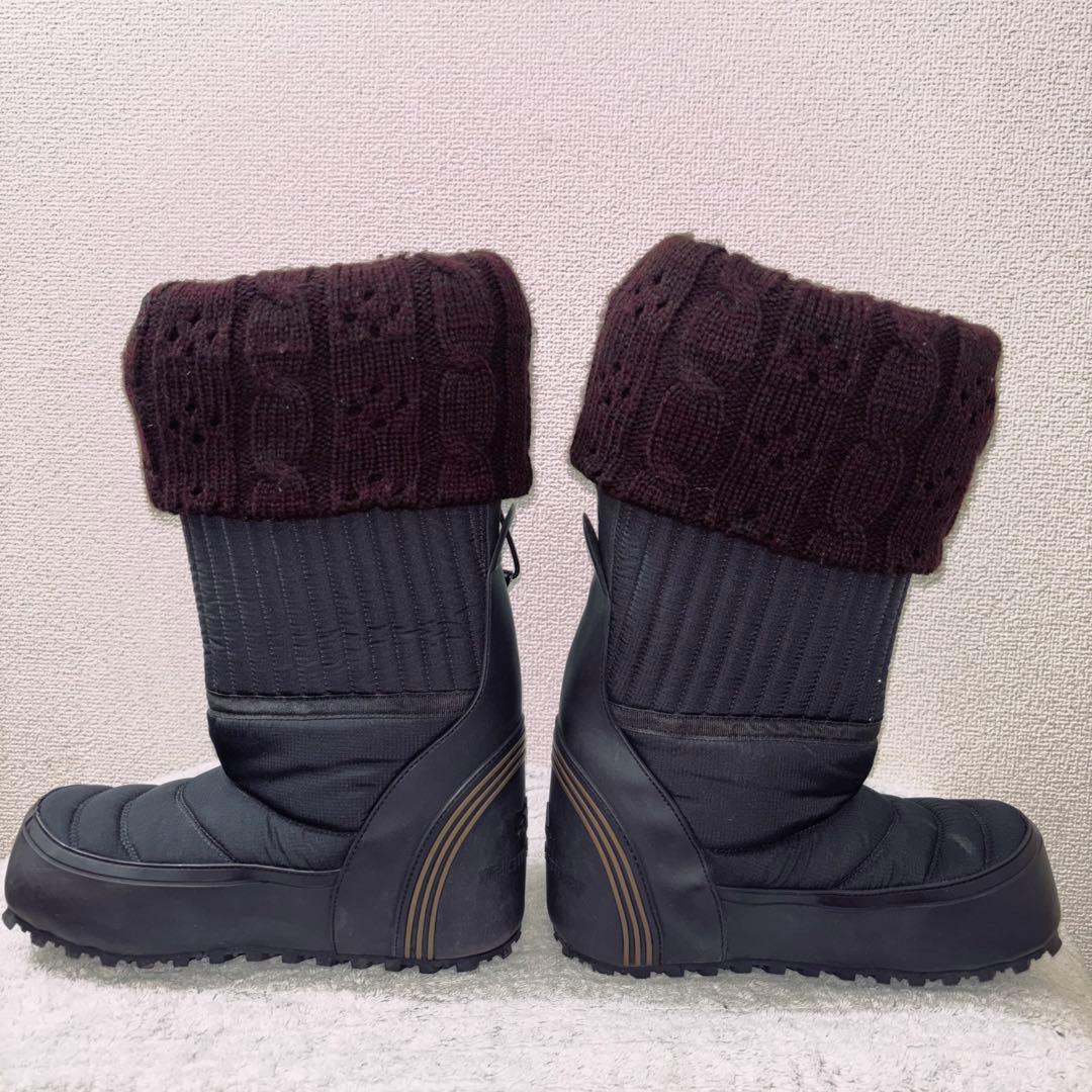 美品 アディダス ステラマッカートニー ニット スノーブーツ 22.5cm