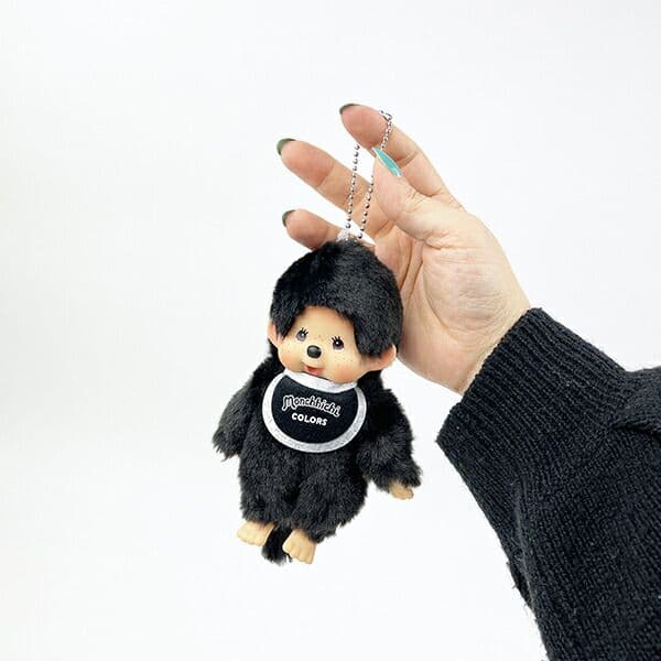 モンチッチ COLORS キーチェーン カラーズ 黒 ブラック マスコット