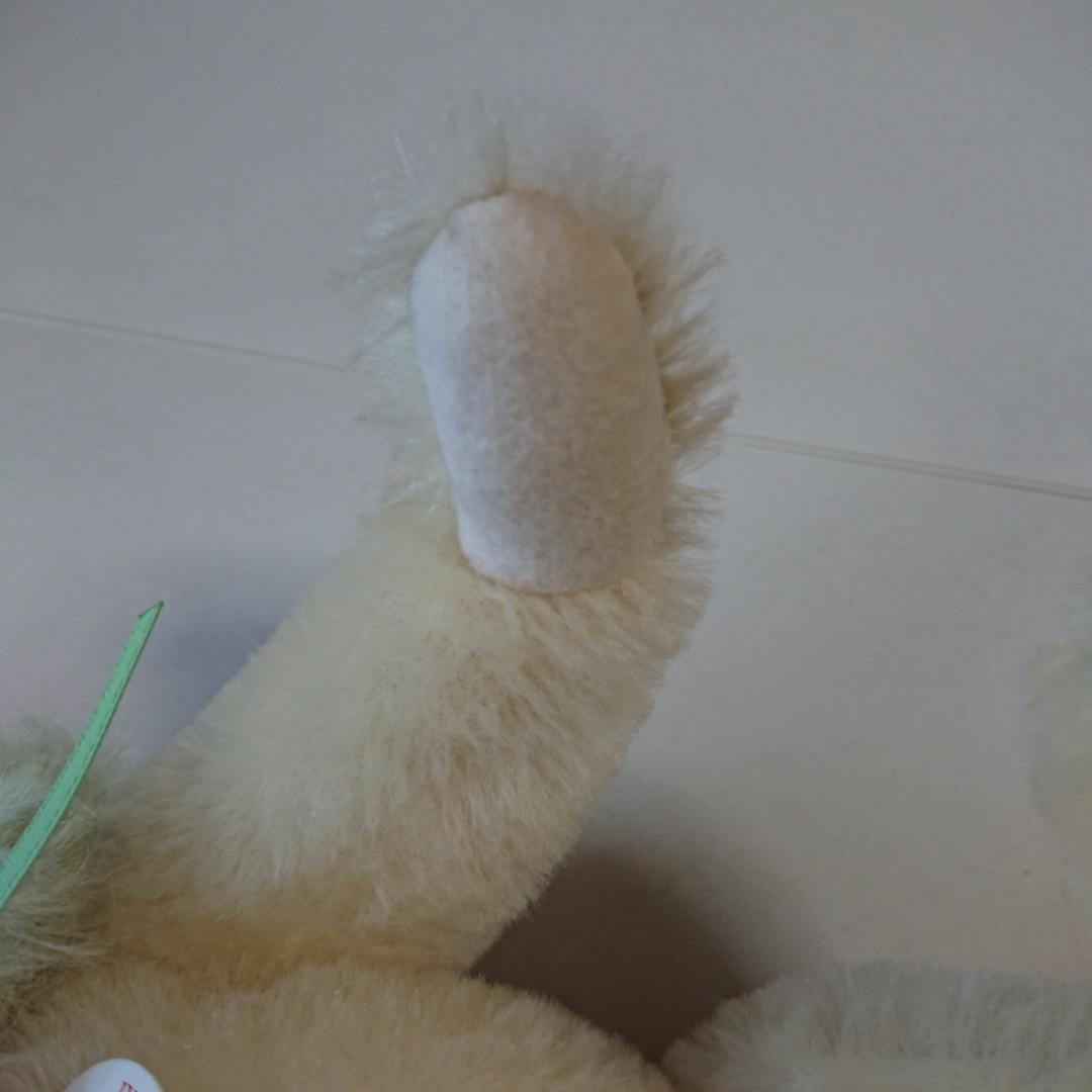 白タグ YUKI ゆき 26cm テディベア Steiff シュタイフ 証明書付