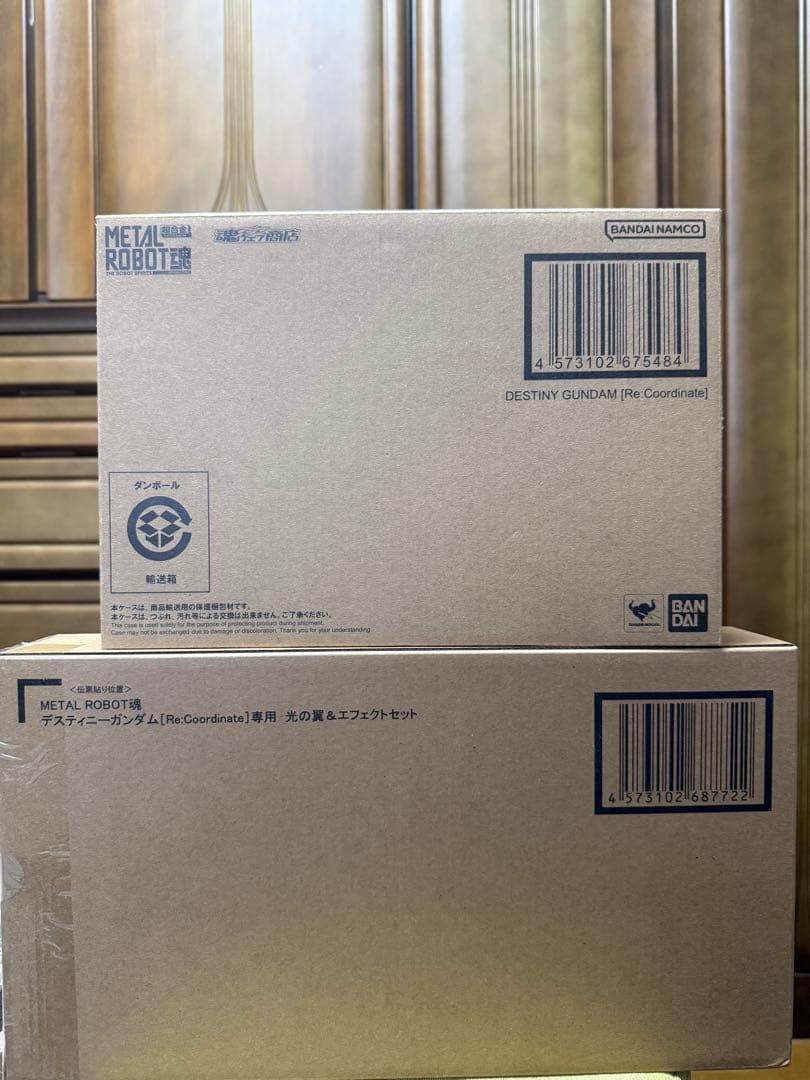 o*r様 L ROBOT魂 デスティニーガンダム&光の翼セット　メタルロ