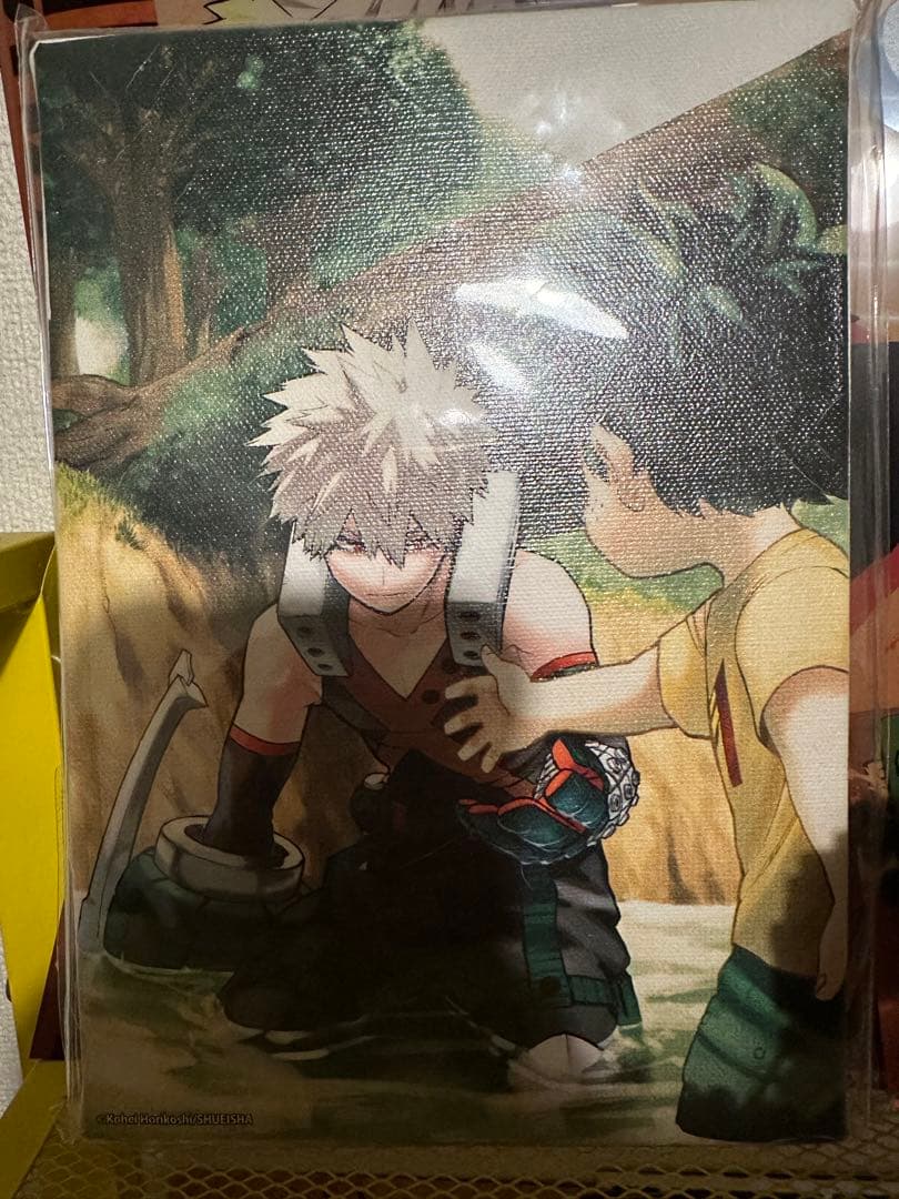 月末限定価格✨️】ヒロアカ展 アートボード 29巻 爆豪勝己 緑谷出久