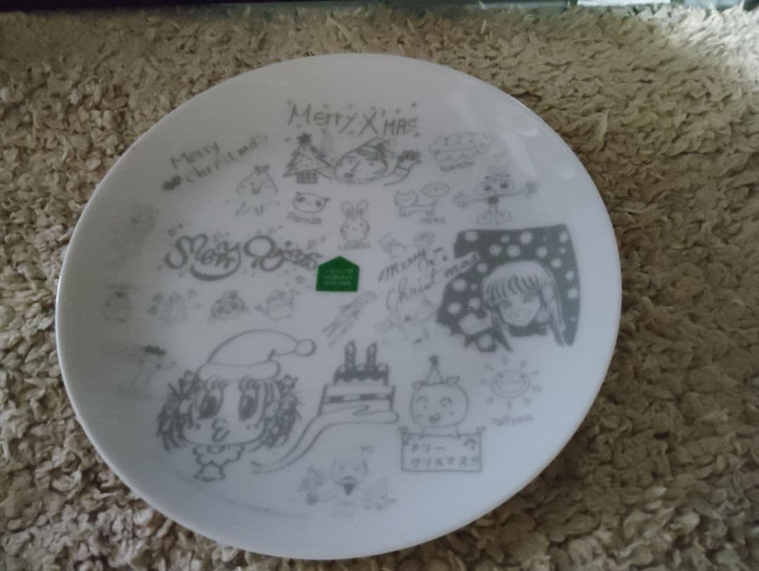 サンタ帽のイラスト入り箱