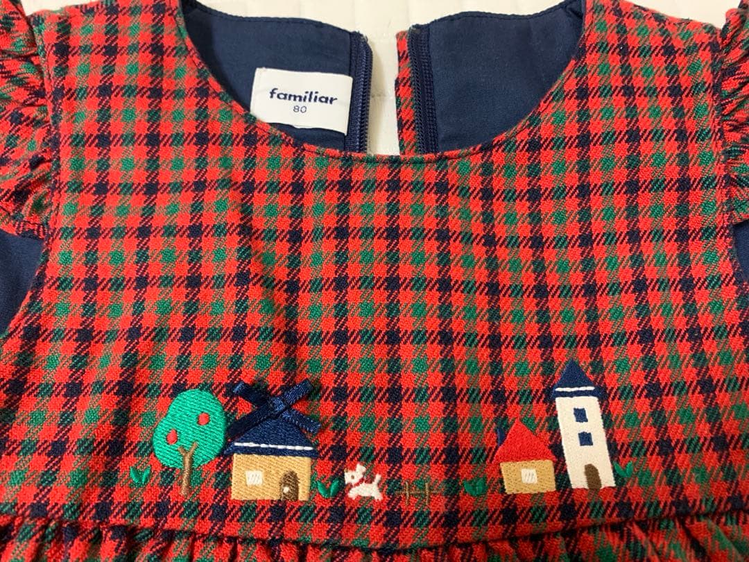 現行品 familia ワンピース 80 - メルカリ