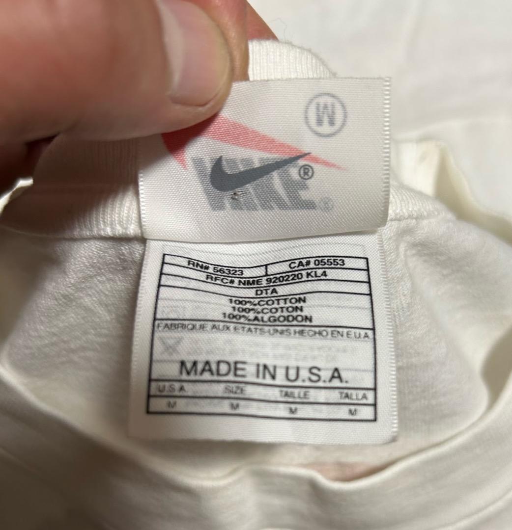 本物 NIKE 90s デニスロッドマン Tシャツ オレンジヘッド M - メルカリ