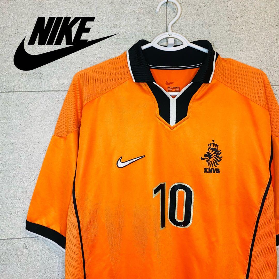 NIKE オランダ代表 ユニフォーム 98年フランスW杯モデル ゲームシャツ