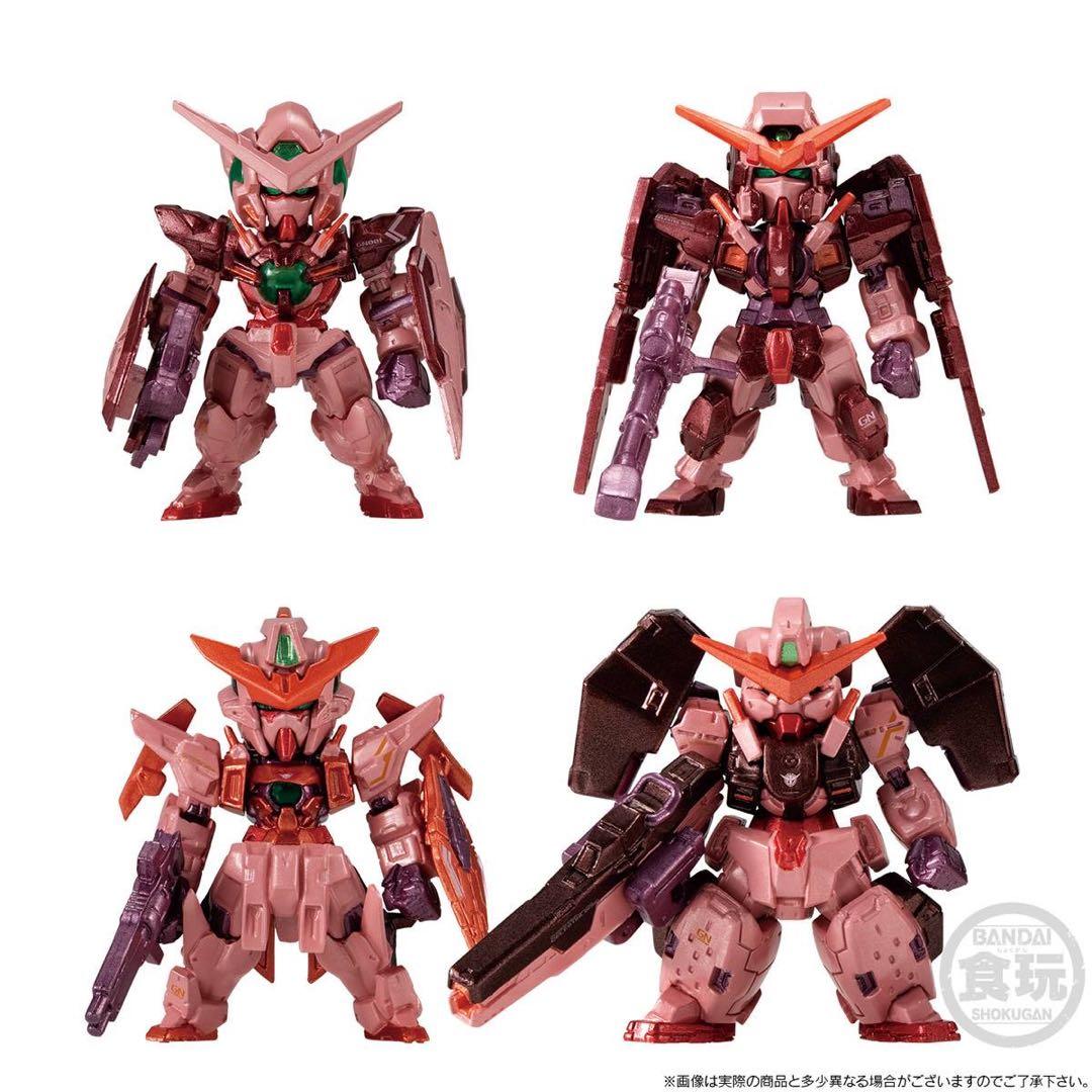 GUNDAM コンバージ 機動戦士ガンダムOO トランザムセット