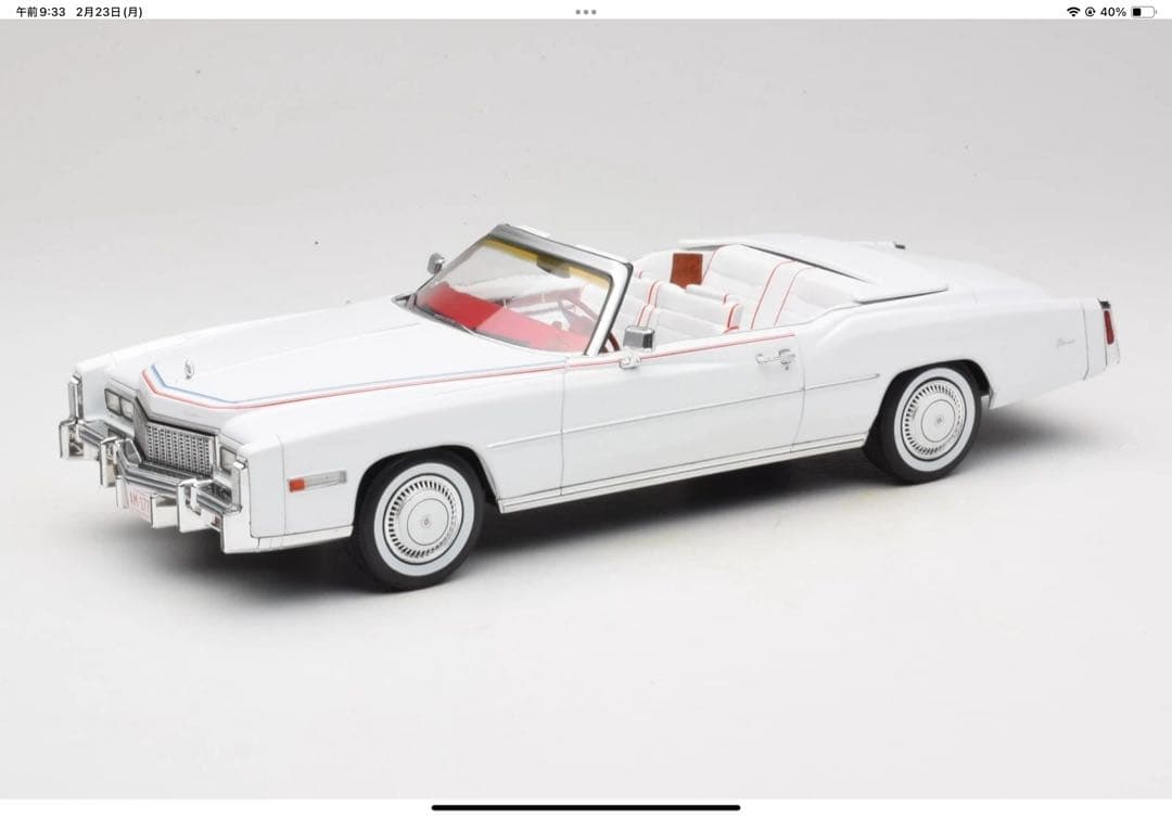 1976 Cadillac Eldorado Convertible 1/18 - メルカリ