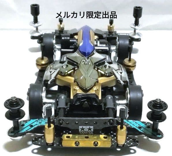 【12/5まで限定出品】ミニ四駆　マッハフレーム　ブラックメッキ　純正のみ