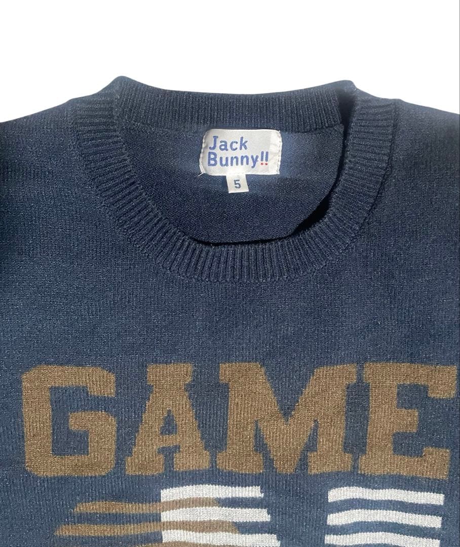 ジャックバニー Jack Bunny!! 長袖 ニット セーター Lサイズ 5 - メルカリ
