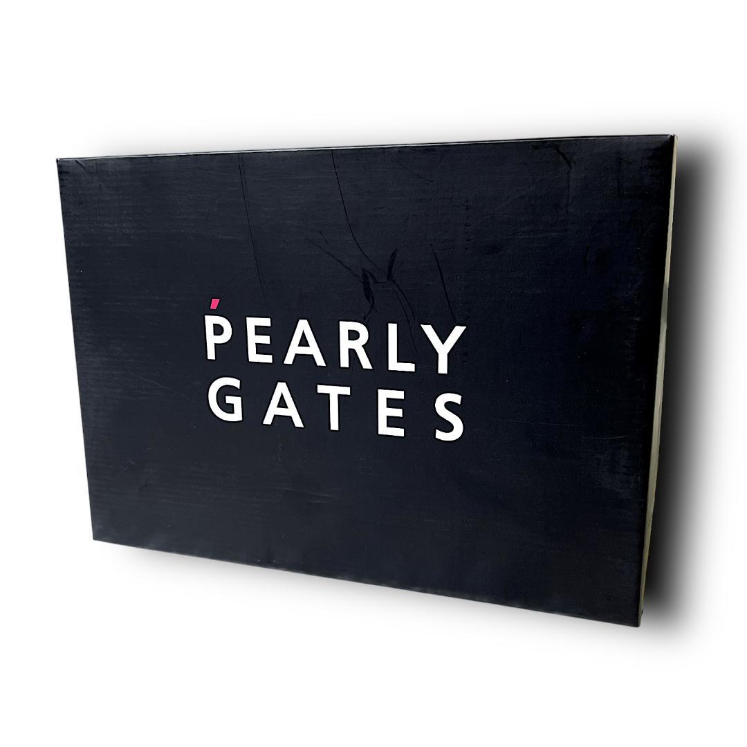 24.5cm パーリーゲイツ バッファローチェックゴルフシューズ 箱有り