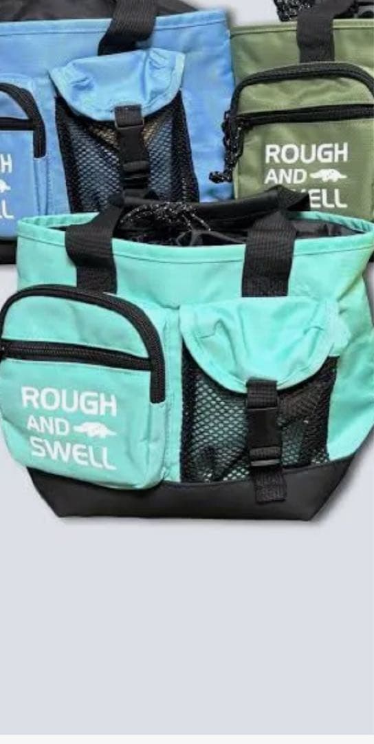 ROUGH AND SWELL ミントグリーン ゴルフバッグ rough & swell