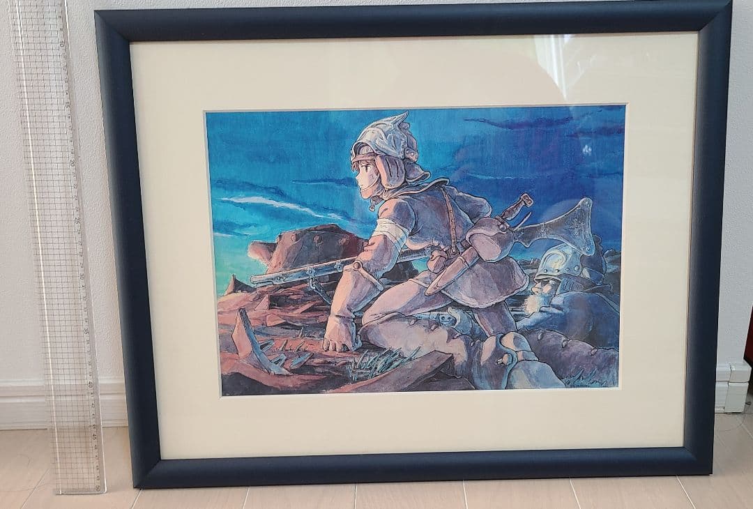 風の谷のナウシカ水彩画【絶版品】複製原画　1982年