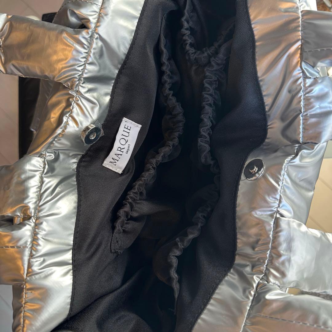 MARQUEimport♡マキア♡仲村美香♡マザーズバッグ♡シルバー♡レア美品