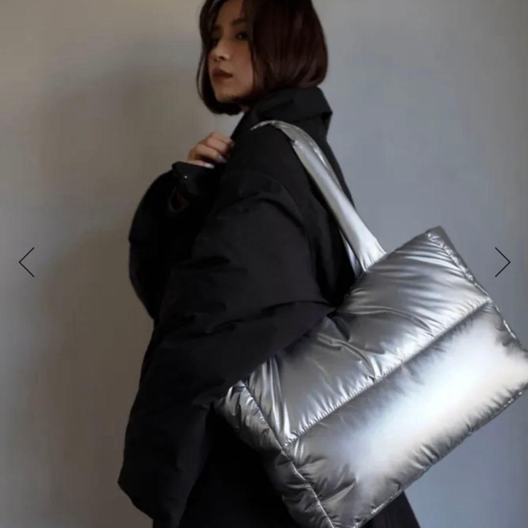 MARQUEimport♡マキア♡仲村美香♡マザーズバッグ♡シルバー♡レア美品