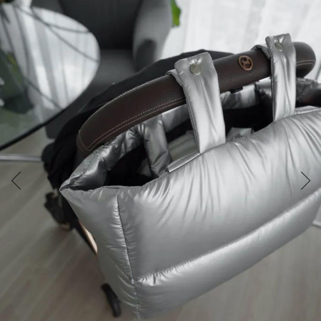 MARQUEimport♡マキア♡仲村美香♡マザーズバッグ♡シルバー♡レア美品