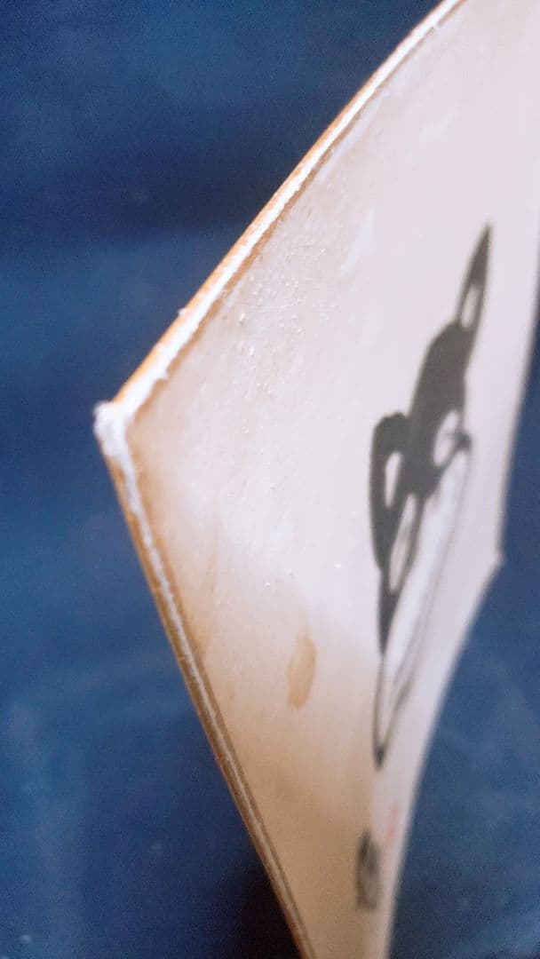 値下げ❗田河水泡　のらくろ　肉筆　墨画　色紙