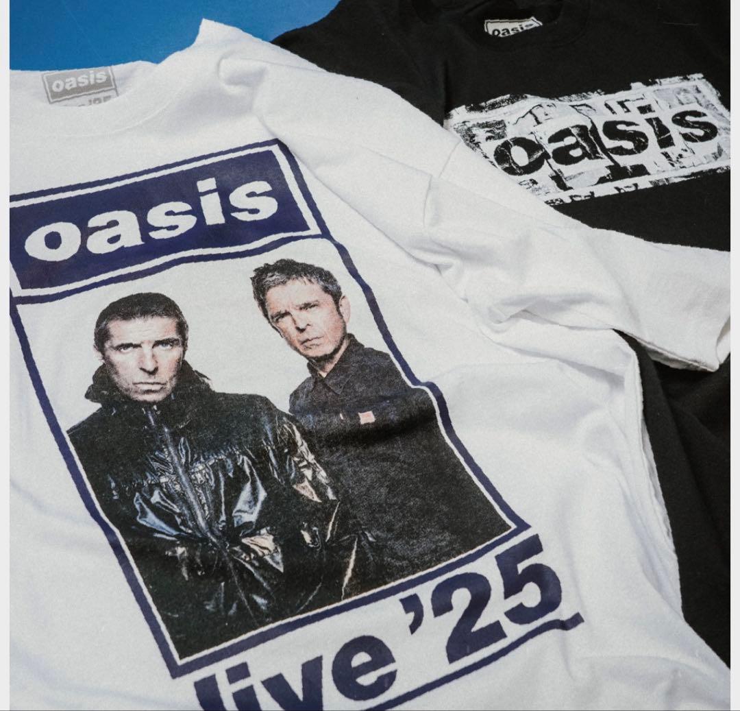 oasis Tシャツ Photo 【UKデザイン】 White