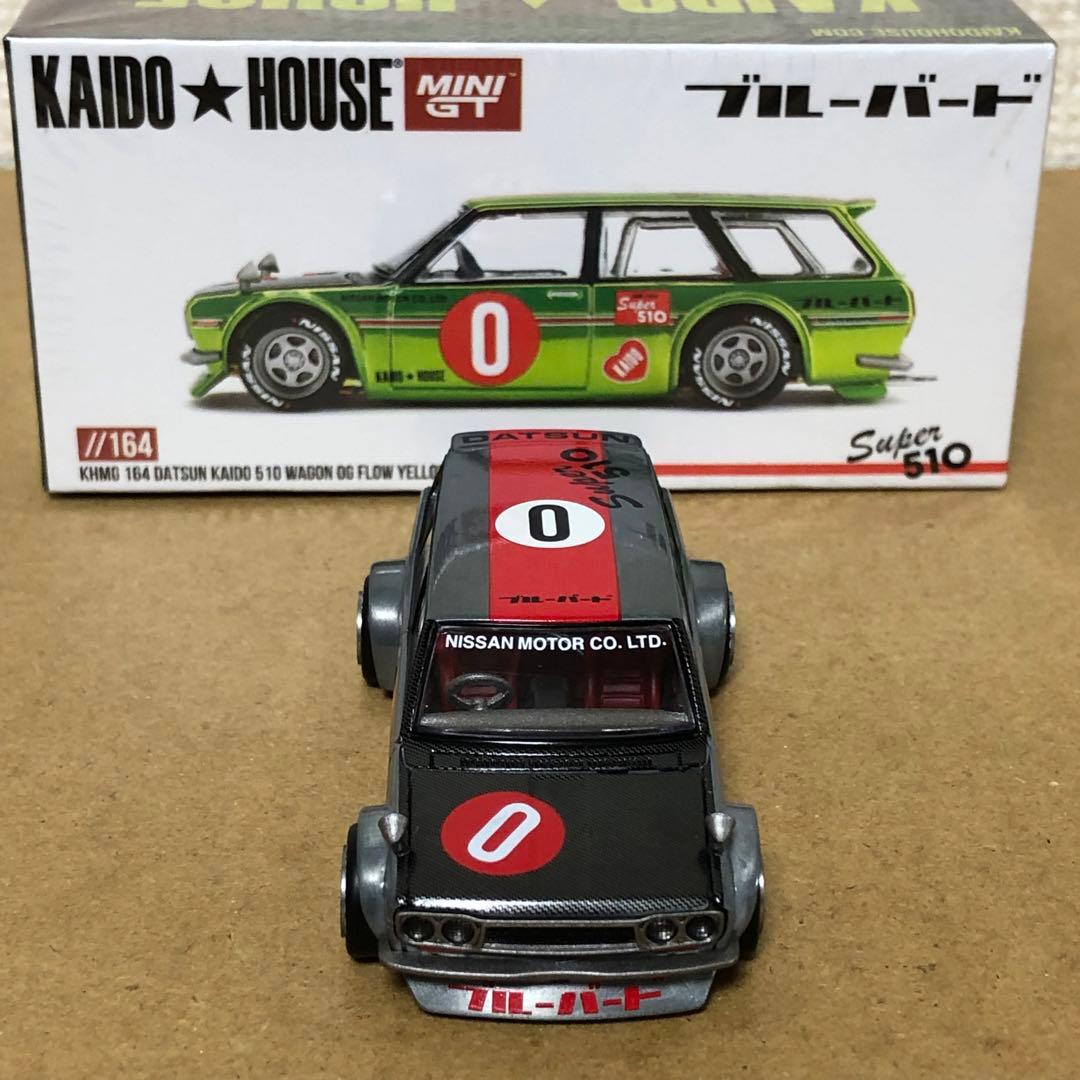 チェイスカー ミニGT 街道ハウス ダットサン 510 ワゴン FLOWイエロー