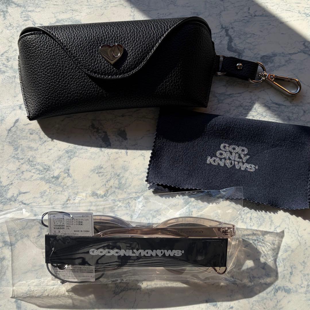 岩田剛典 GOD ONLY KNOWS popup限定 ハートロゴ サングラス