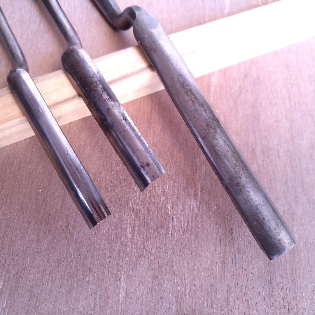 外丸コテノミ 彫刻ノミ 3本組 - メルカリ