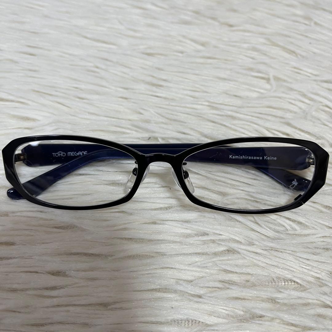 【新品未使用】希少　東方MEGANE 慧音モデル　コラボメガネ　度なし