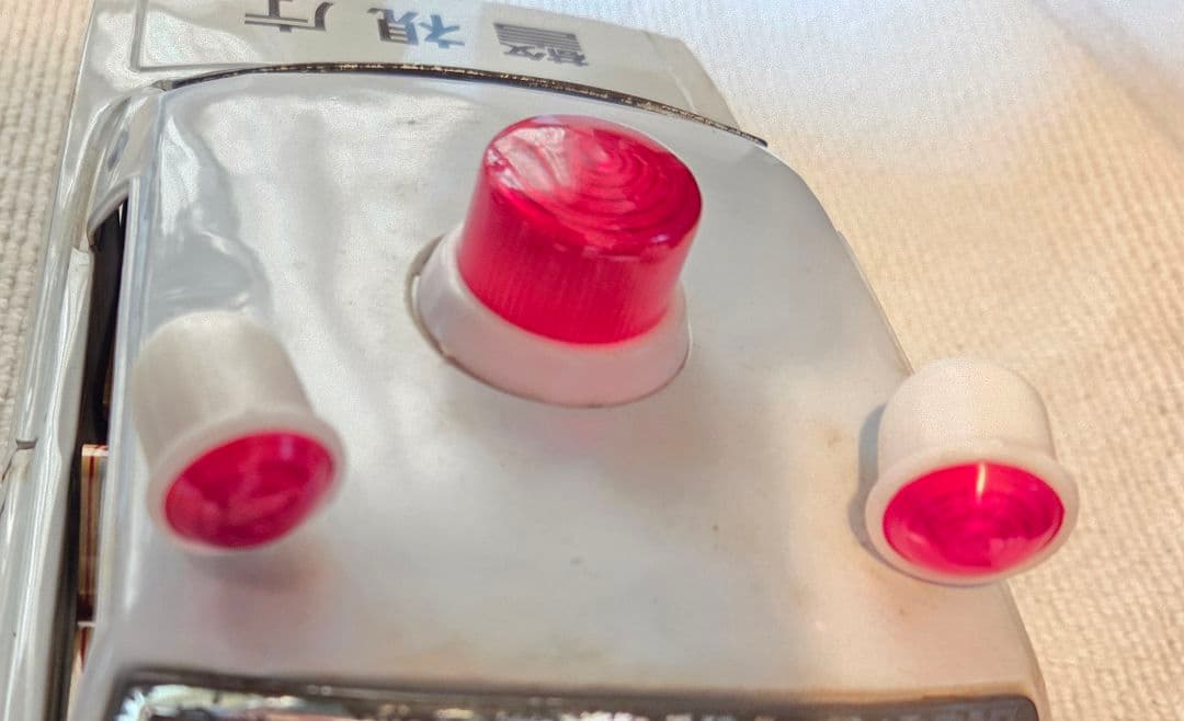 年代物】【箱付】イチコー グロリア パトロールカー ブリキ 車