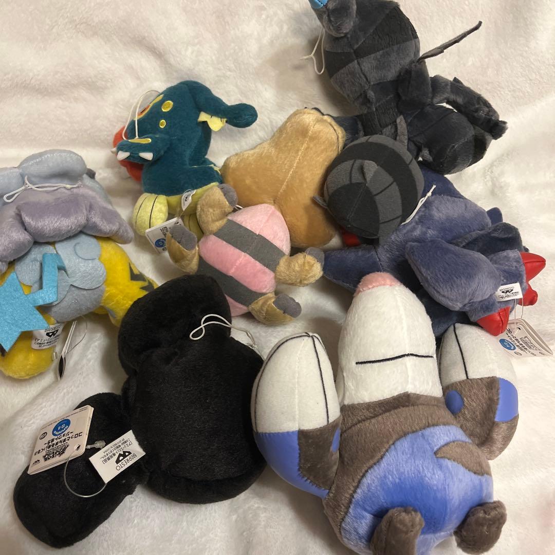 タグ付き美品 ポケモン コロっとまんまるぬいぐるみ まとめ売り