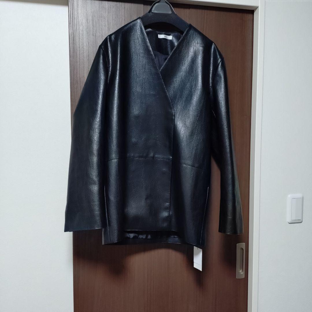NEAU collarless leather jacket サイズ1 レザー - メルカリ