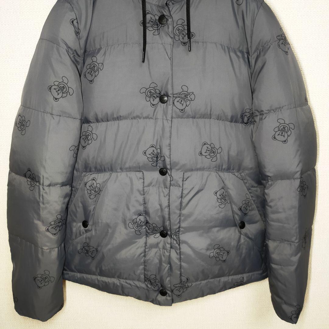 ヒステリックグラマー】 総柄 ファックベア リバーシブル ダウン