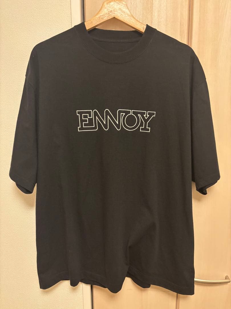 エンノイ】ENNOY : ELECTRIC LOGO EMB T-SHIRT - メルカリ