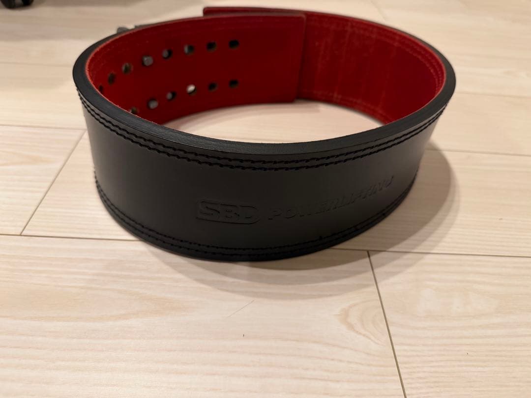 SBD トレーニング・パワーベルト 黒/赤の通販｜www.k4fashion.com