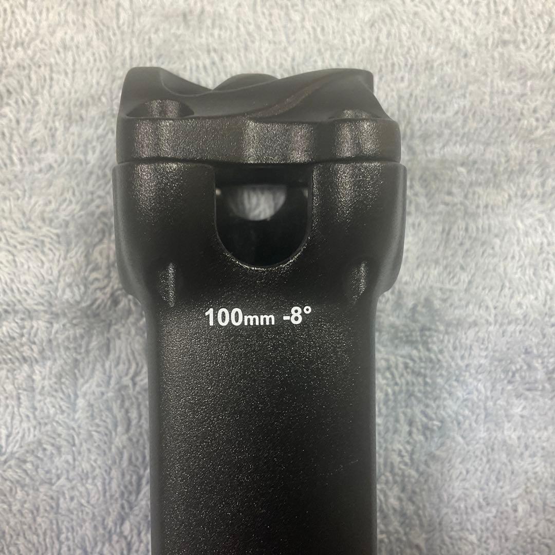 most ステム 100mm -8° 黒 アルミニウム