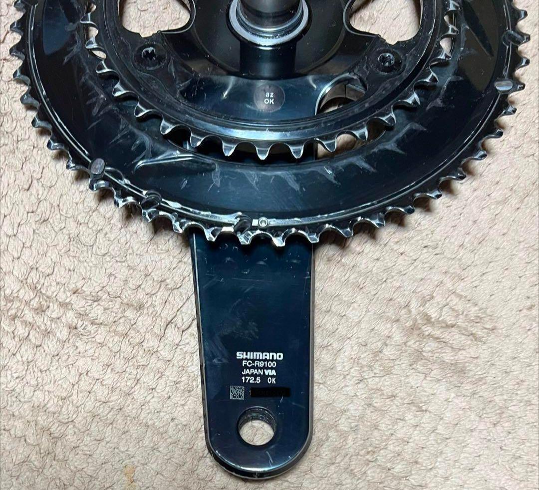 シマノ デュラエース　クランク　FC-R9100 172.5mm 52-36t