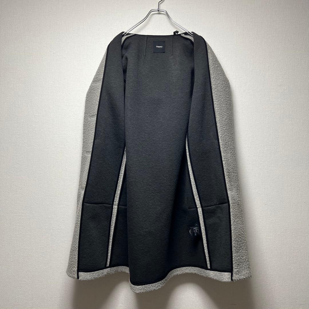 美品✨ Theory セオリー Dawson Faux ダッフルコート ボア S - メルカリ