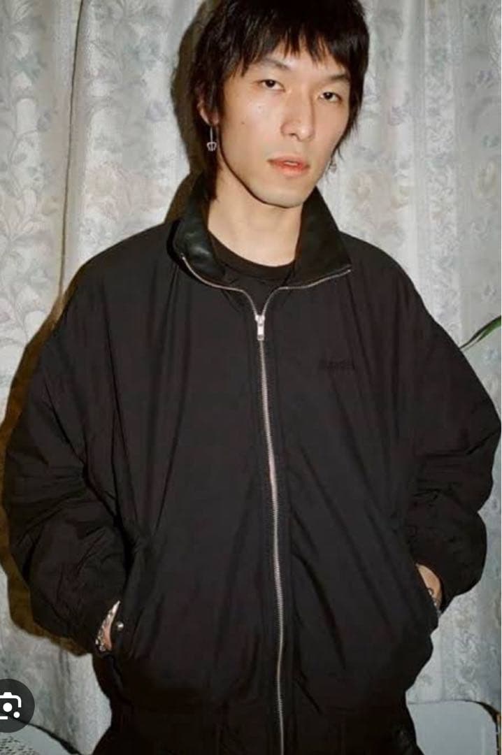 Supreme leather collar utility jacket - メルカリ