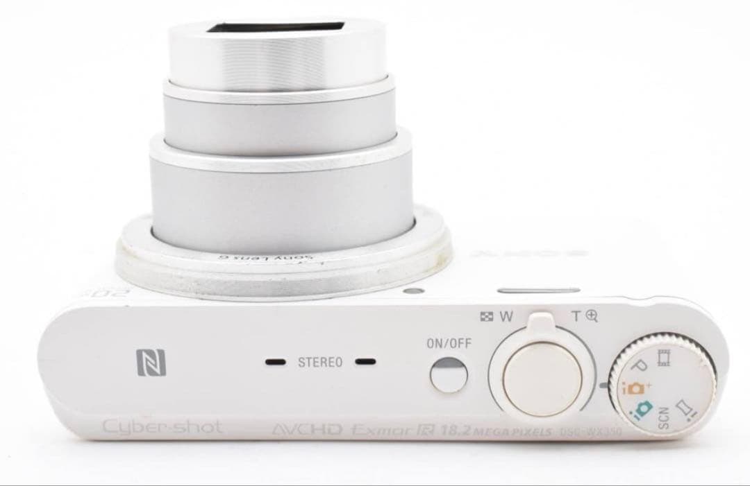 SONY DSC-WX350 ホワイト ズーム20倍 1673 - メルカリ