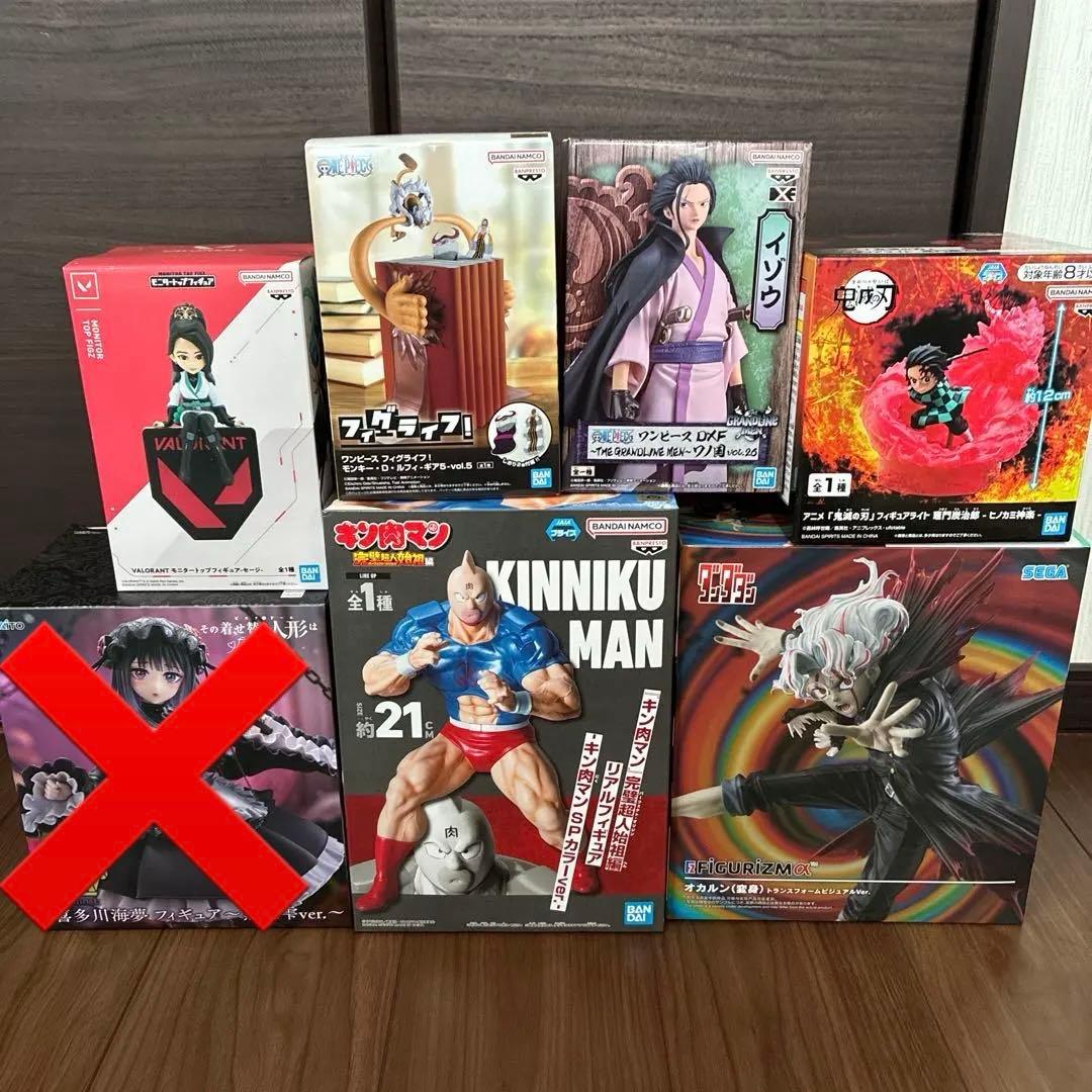 即日発送可】プライズフィギュア まとめ売り 7個 - メルカリ