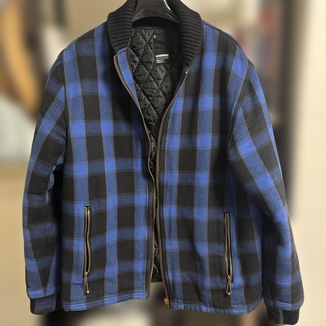 GE75！ ネイバーフッド　アウター　チェック NEIGHBORHOOD - ネイバーフッド チェックジャケットの通販 by Y8's