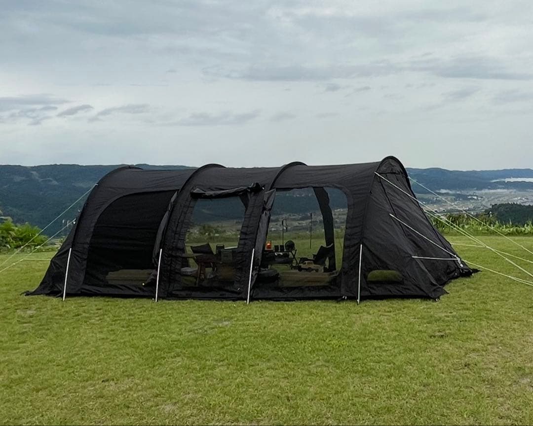 DOD カマボコテント3M (ブラック) 最終値下げ - メルカリ