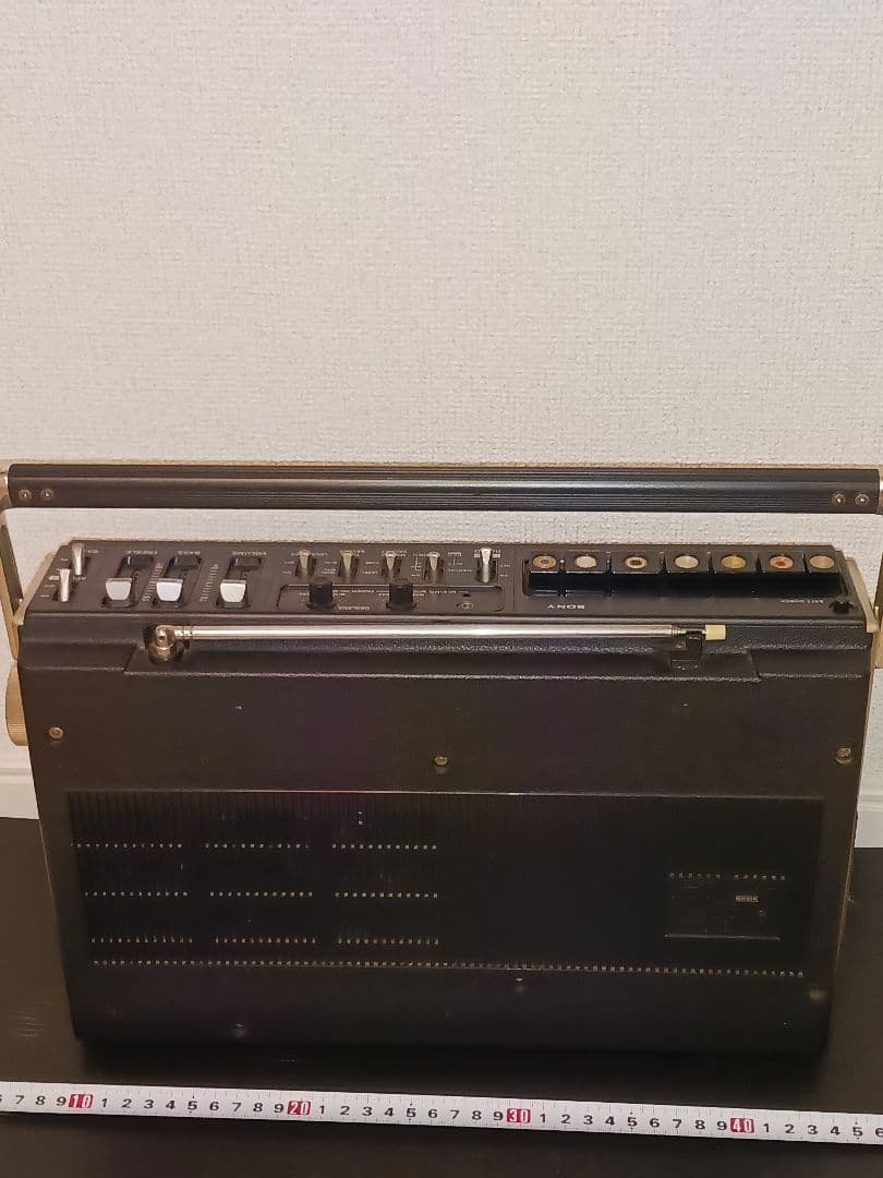 ソニー ラジカセ CF1980 FM/AMカセット初代モデル レトロ - メルカリ