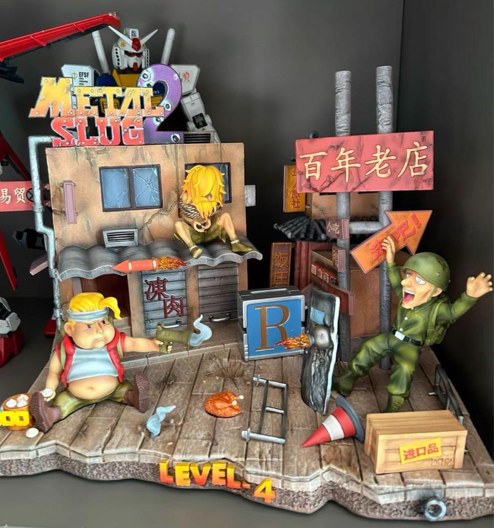 メタルスラッグ 2 Krazy Art チャイナタウン スタチュー フィ